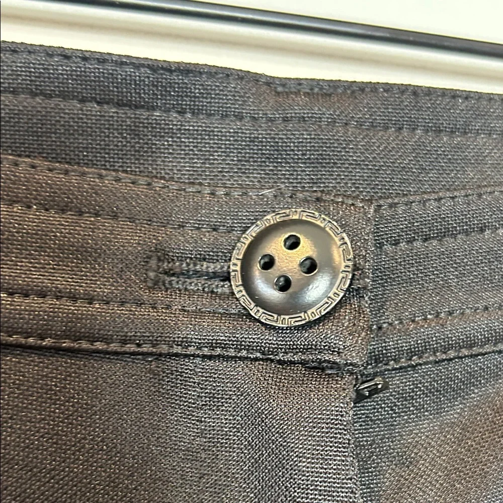 Versace Black Riding Pants - Picture 4 of 6